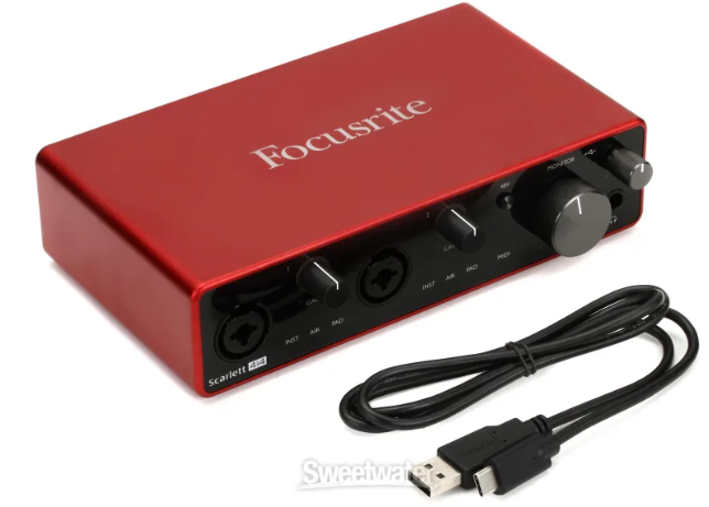 Scarlett 4i4 Audio Interface