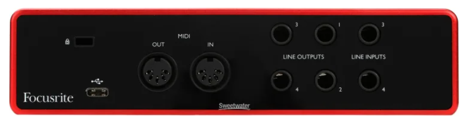 Scarlett 4i4 Audio Interface