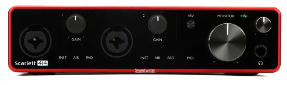 Scarlett 4i4 Audio Interface