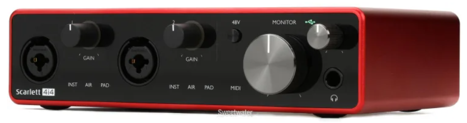 Scarlett 4i4 Audio Interface